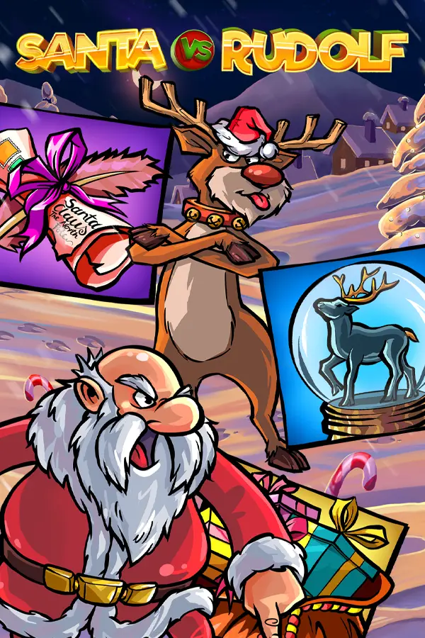 Santa vs Rudolf
